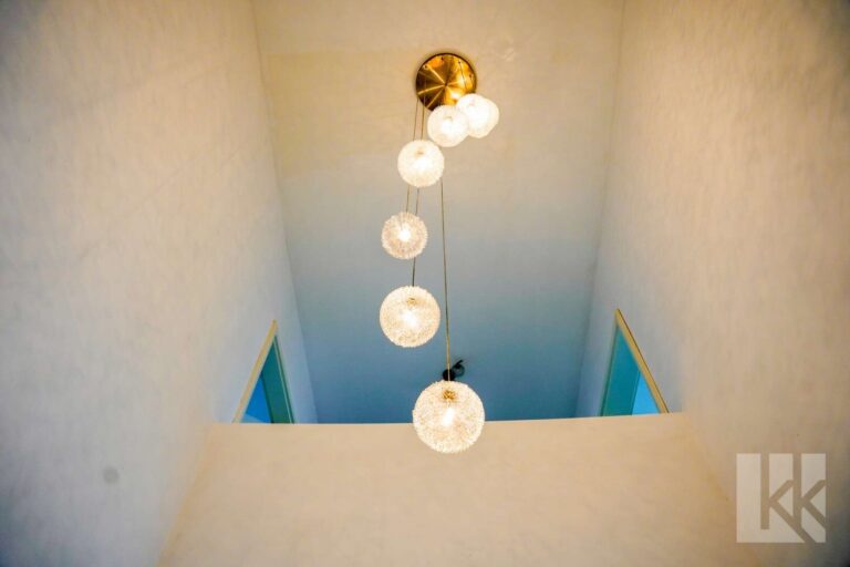 Hohe Decken im Erdgeschoss