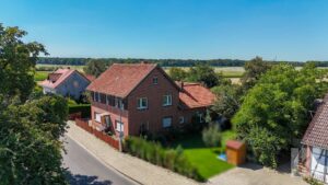 Hausansicht aus der Luft