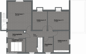 Grundriss Kellergeschoss