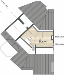 Grundriss Loft