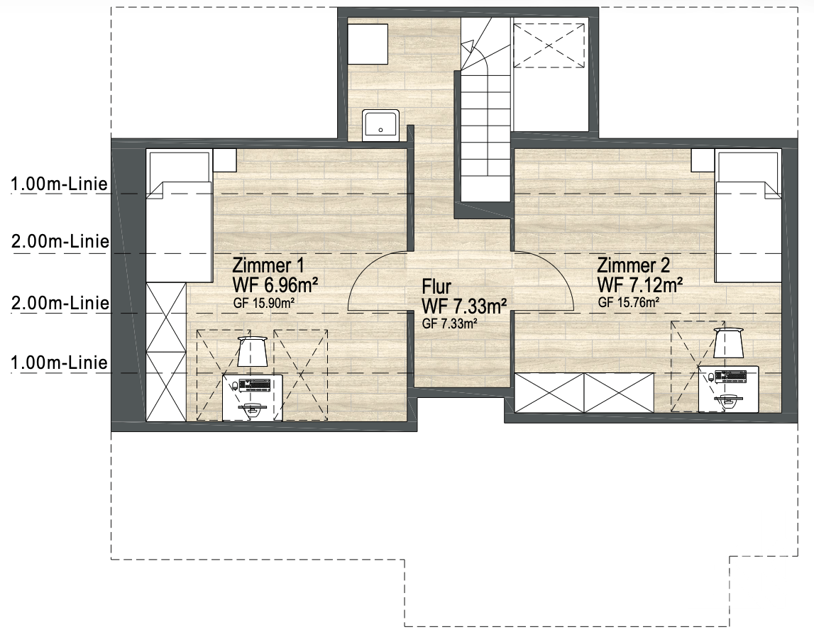 Grundriss Dachgeschoss