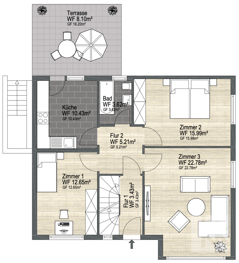 Grundriss Erdgeschoss