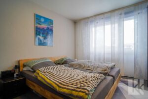 Das Schlafzimmer mit...