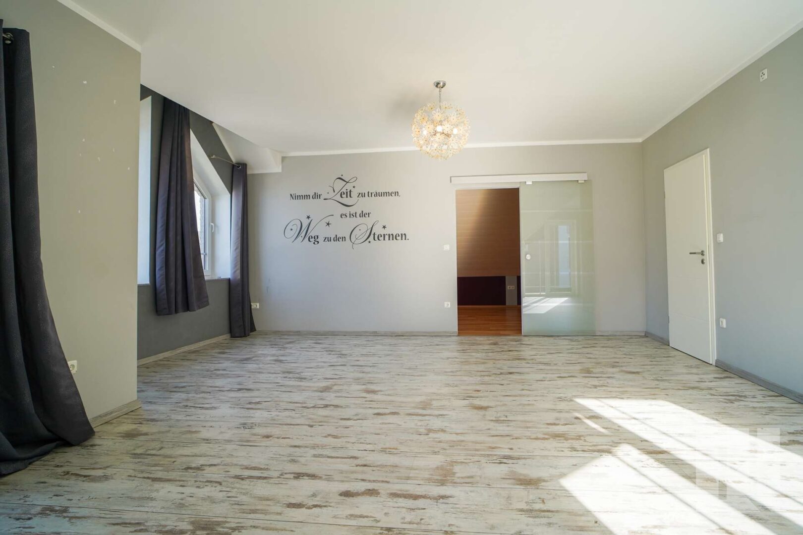 ...sehr viel Platz und...