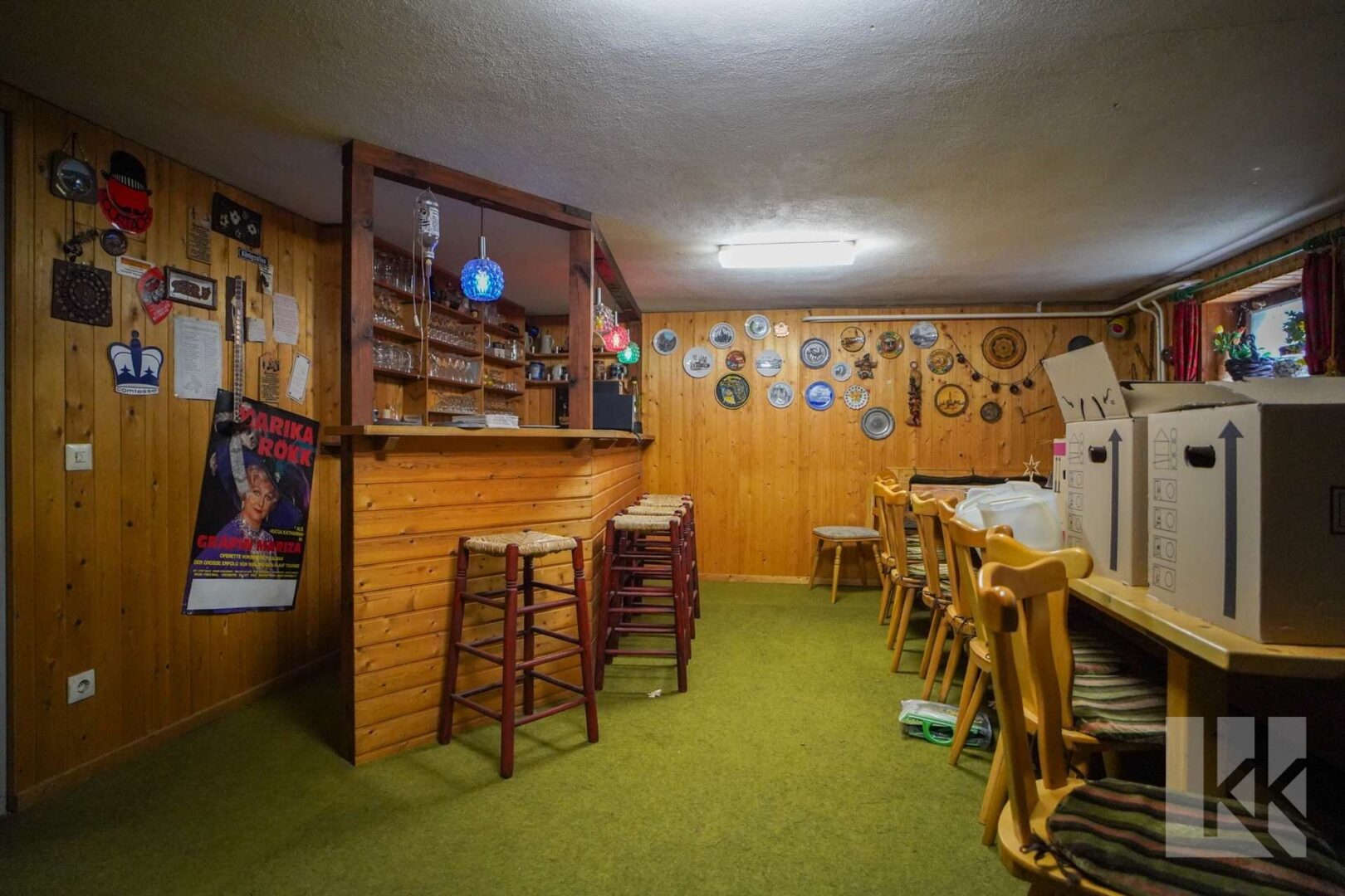 Platz für Partys mit...