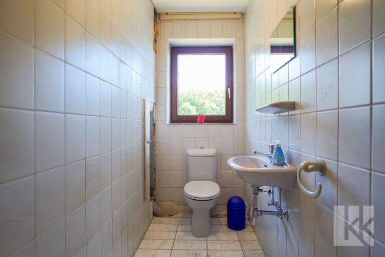 Das Gäste-WC mit Frischluft