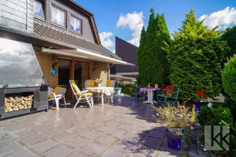 ...riesigen Terrasse