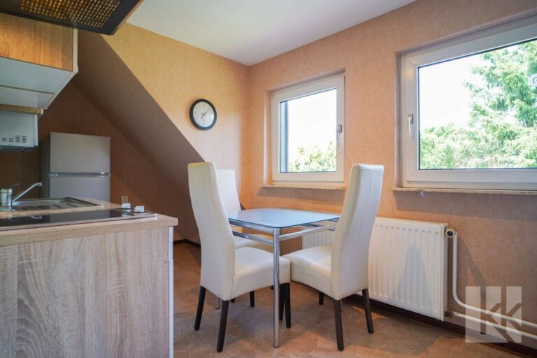 Eine zweite Küche, welche auch als Schlafzimmer genutzt werden könnte