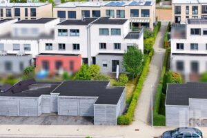 Die Liegenschaft aus der Luft