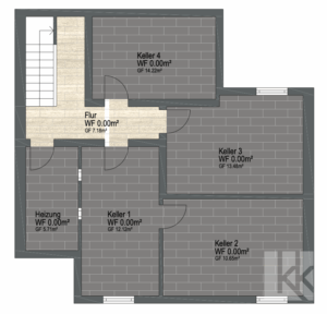 Grundriss Kellergeschoss