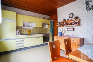 Die separate Küche...