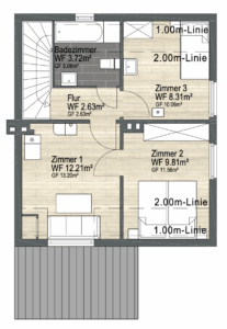 Grundriss Dachgeschoss