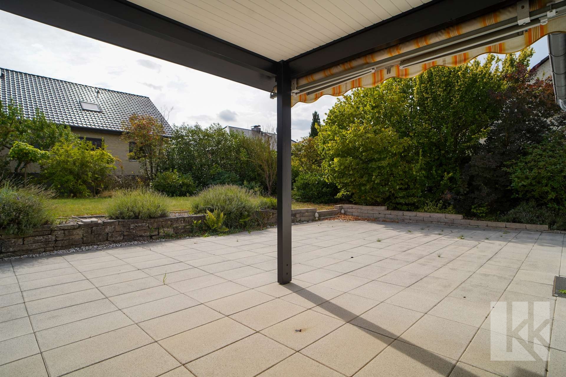 ...Blick in den Garten