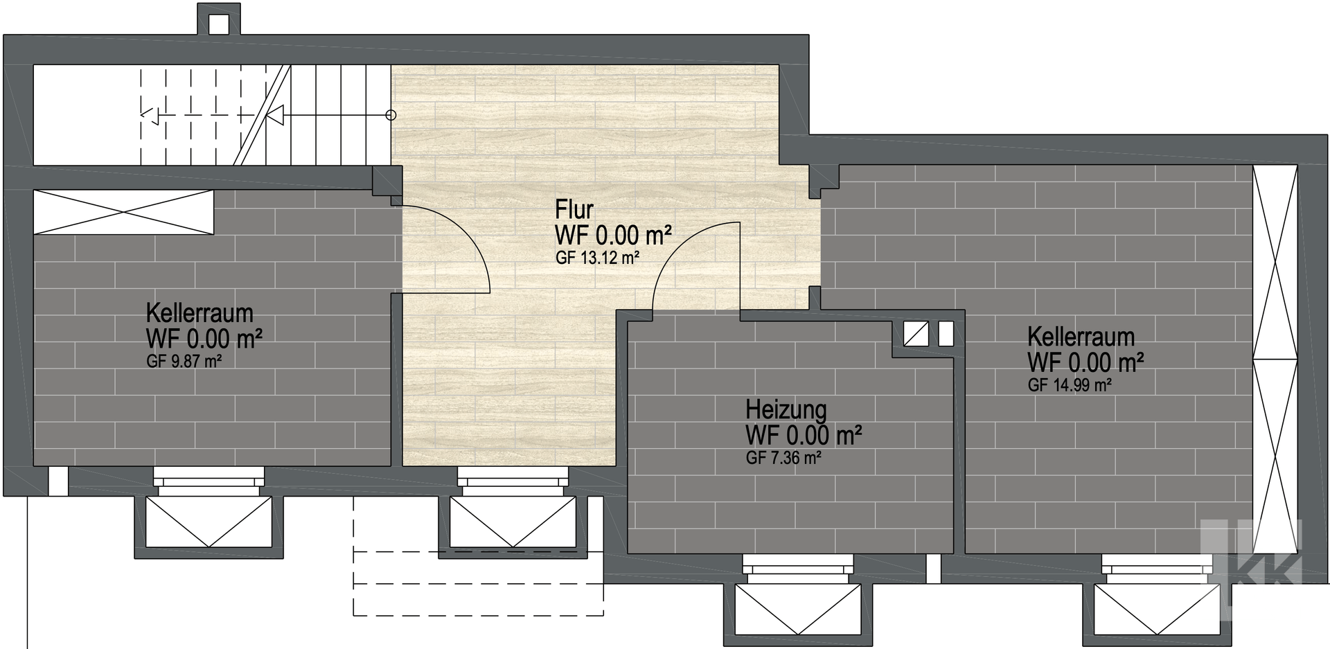 Grundriss Kellergeschoss