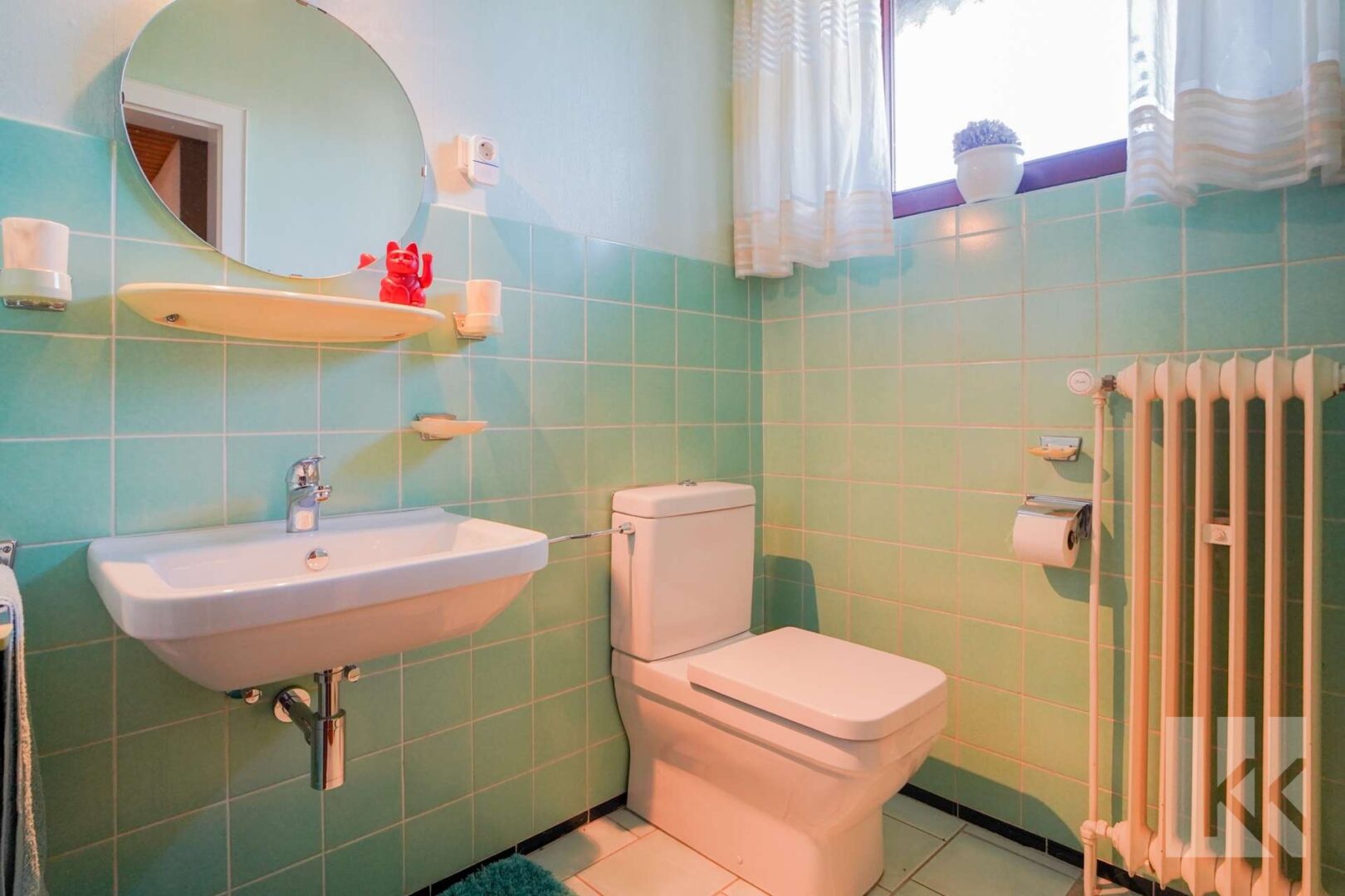 Zudem ein separates Gäste WC.